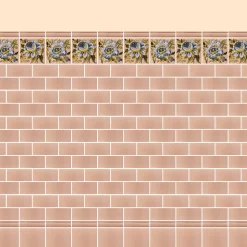 ARTEMIS ROSE Printed Tiles - Blush