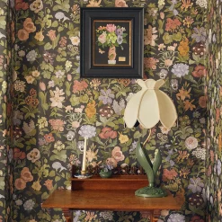 GALANTHUS Silk Table Lampshades - Ecru