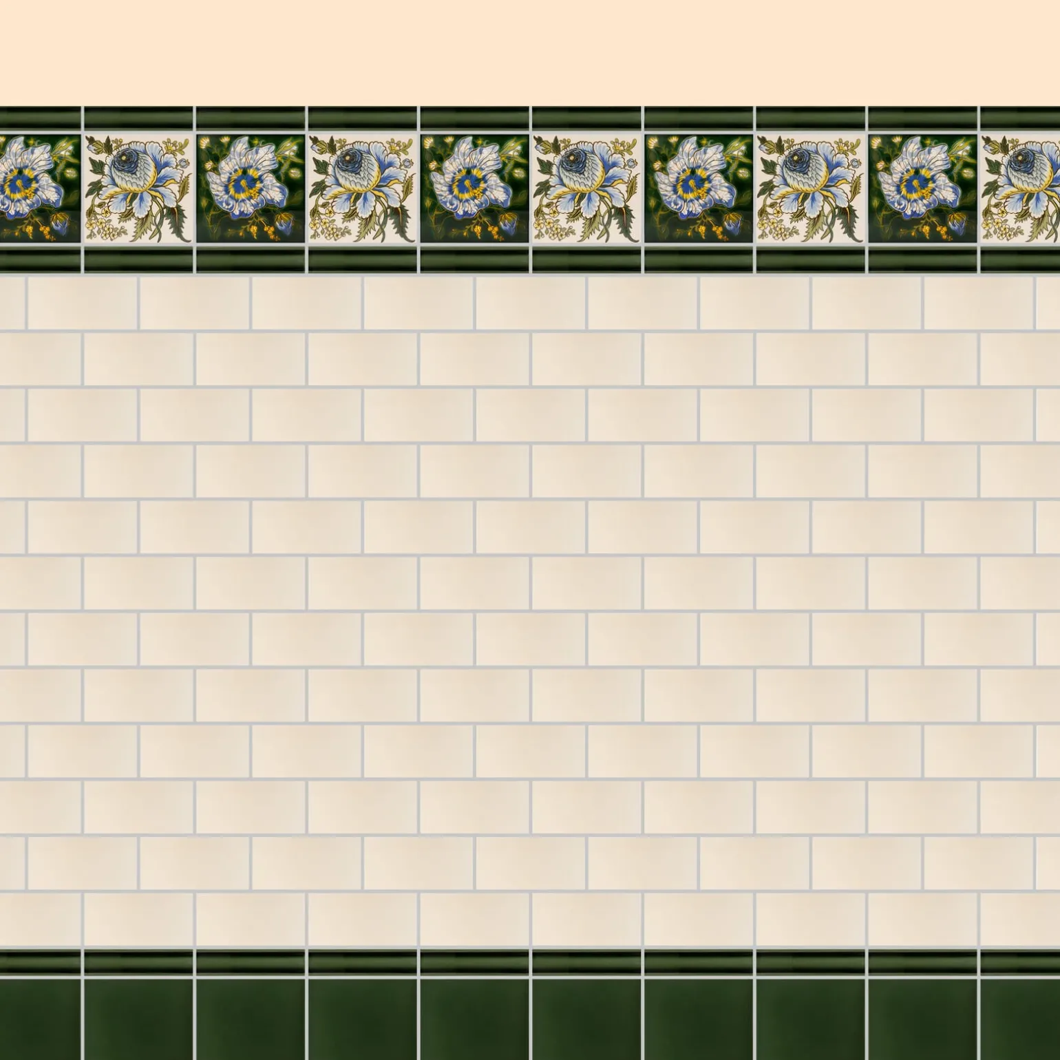 MARLOWE DADO Tiles - Verde