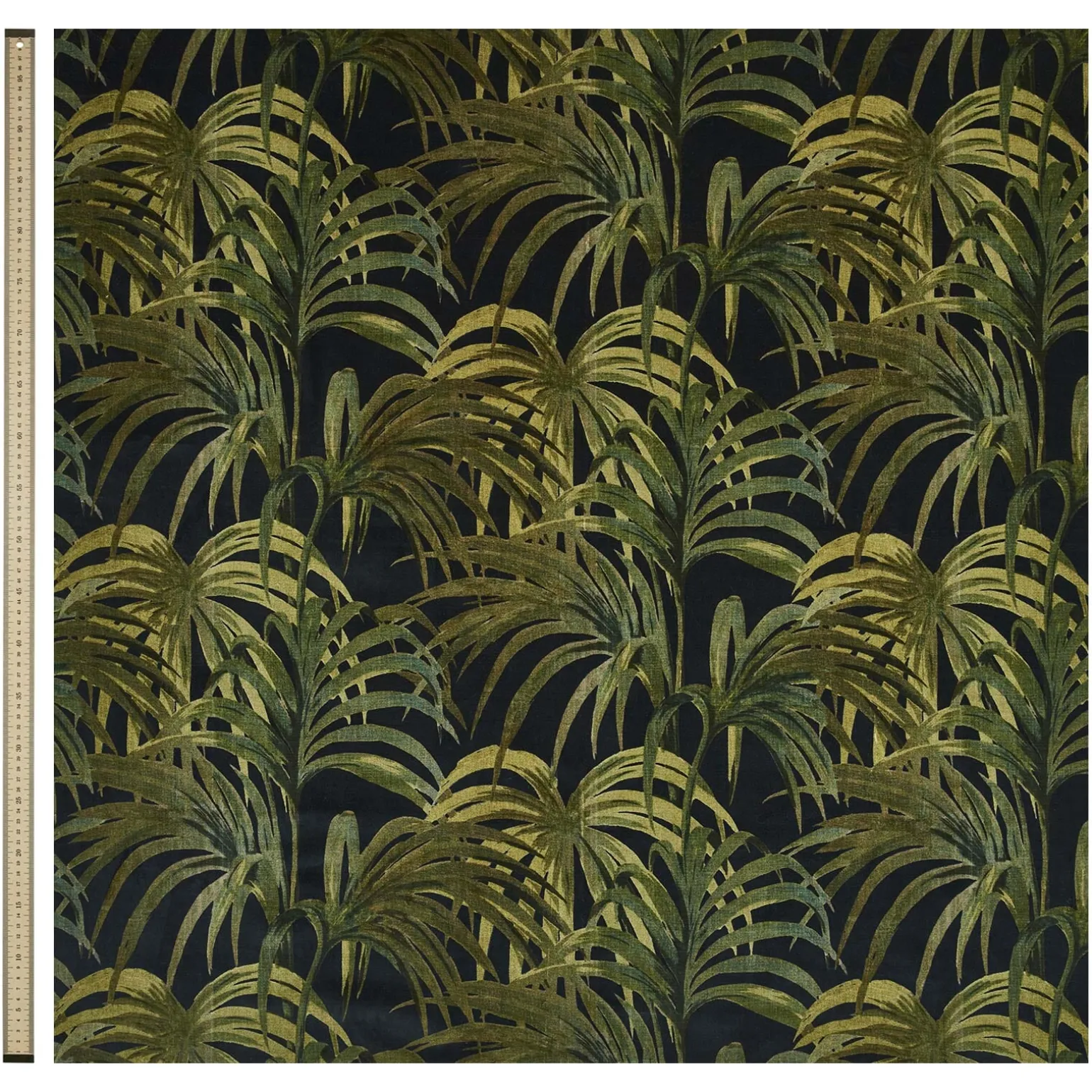PALMERAL Velvet - Midnight & Green