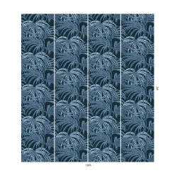 PALMERAL Wallpaper - Midnight and Azure